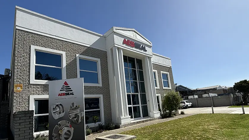 Entrance to AESSEAL Cape Town premises.